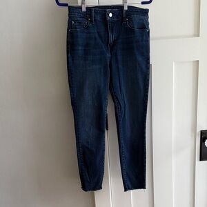 Fidelity Jeans Gwen High Rise Skinny Crop 30